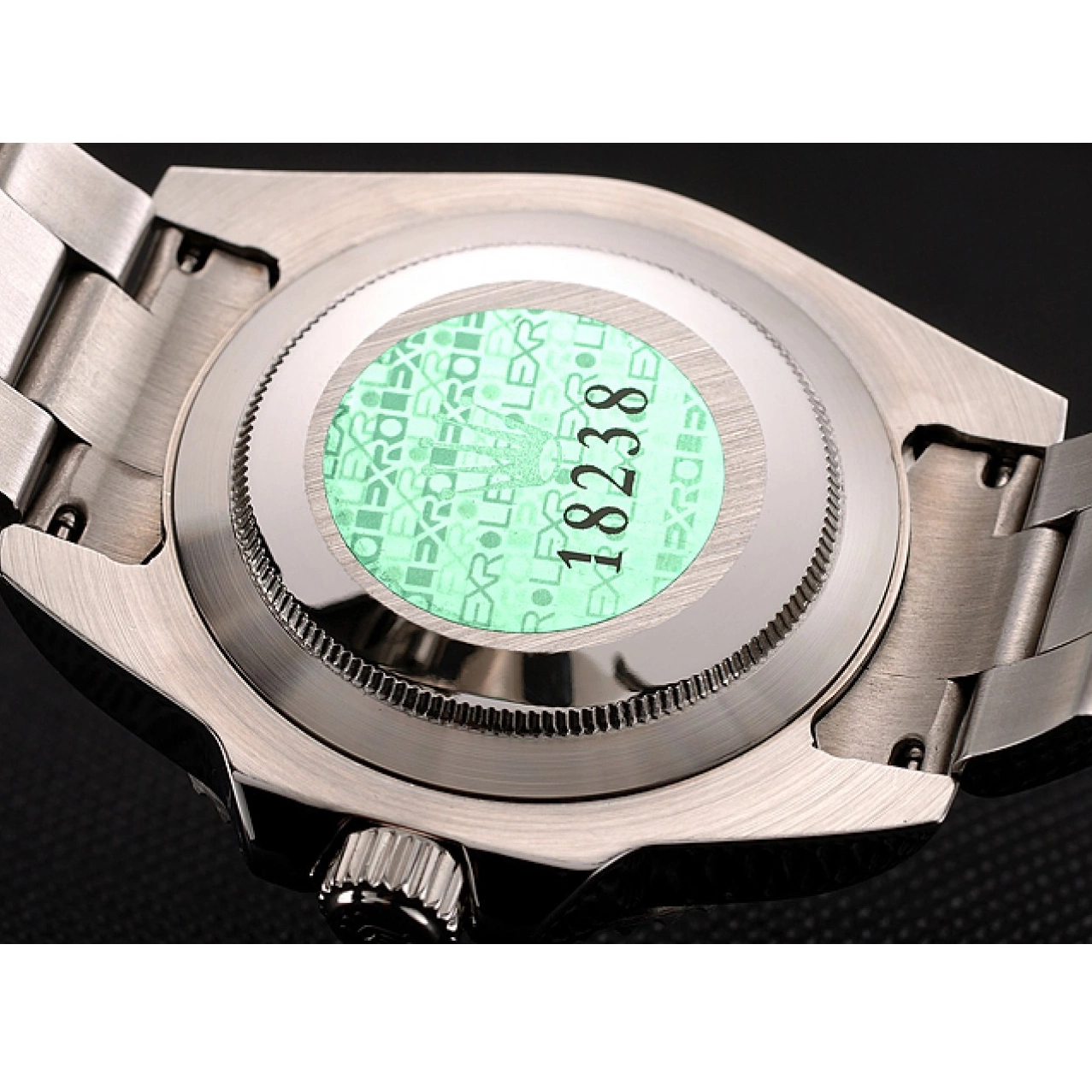 MiroTime 0822 Rolex Submariner Pink Dial Pink Bezel Stainless Steel Bracelet 1453865